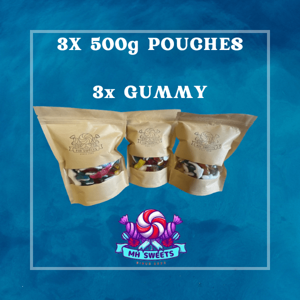 3X 500G Sweet Mix - MH SWEETS