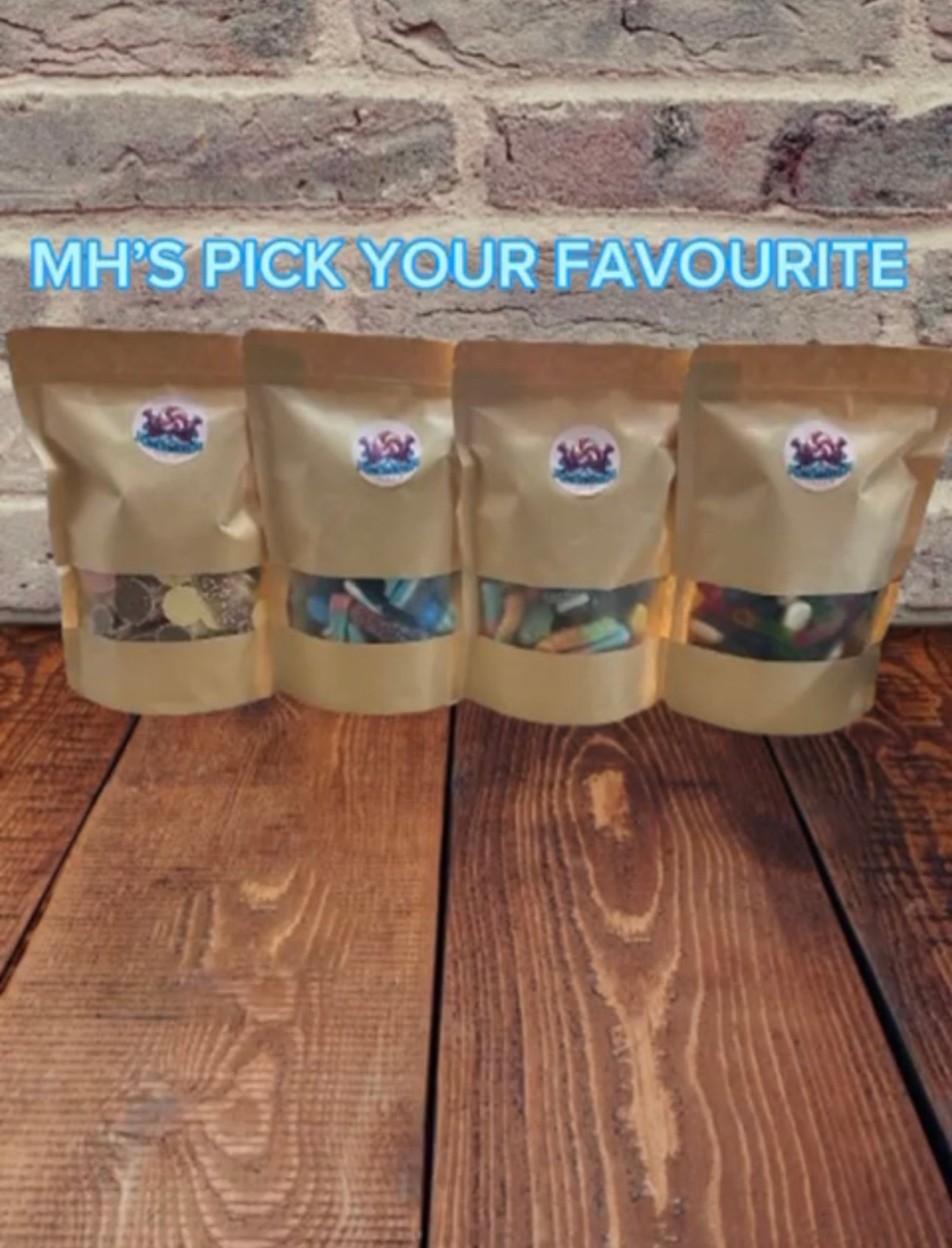 1KG MH SWEET BAGS - YOUR FAVOURITE MIX - MH SWEETS