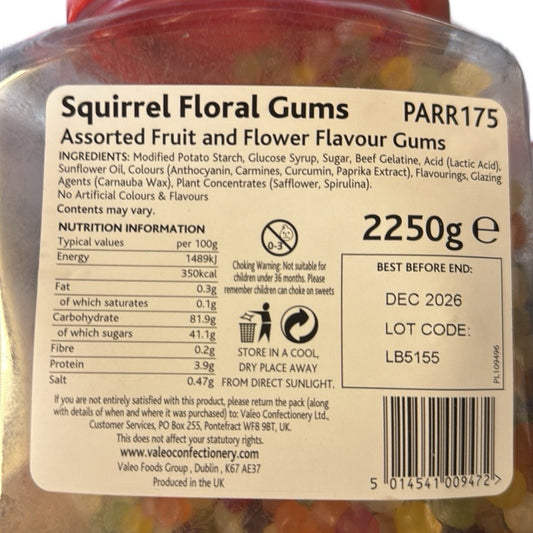 500G FLORAL GUMS POUCH