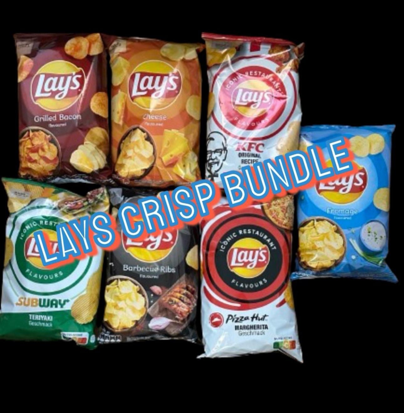 Lays Bundle - 4 PACKS OF LAYS - MH SWEETS