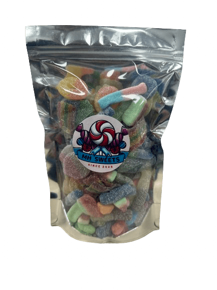 Fizzy 500G Sweets Pouch - MH SWEETS