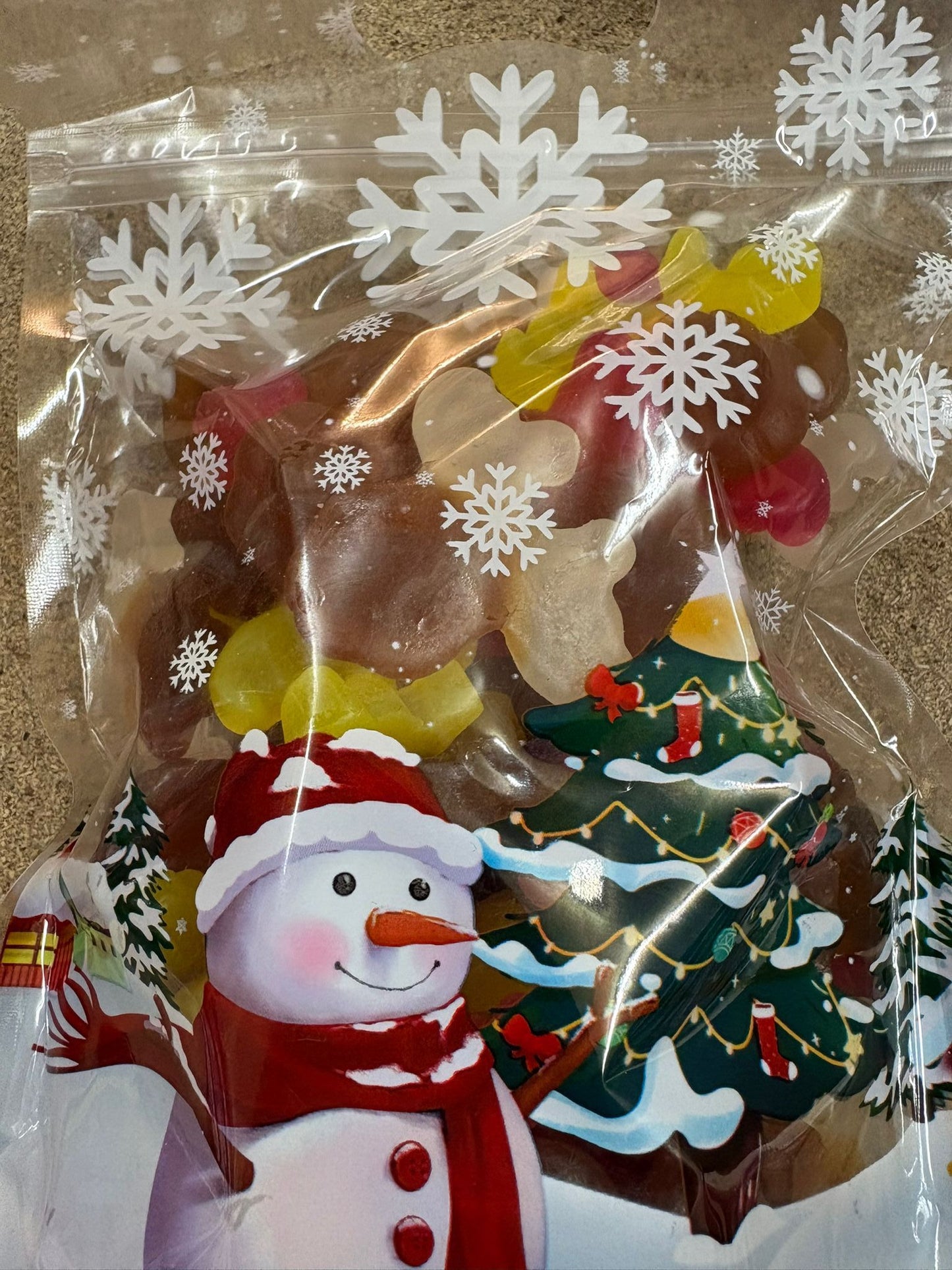 400G CHILLI BILLIE RAINDEERS CHRISTMAS SWEET POUCH