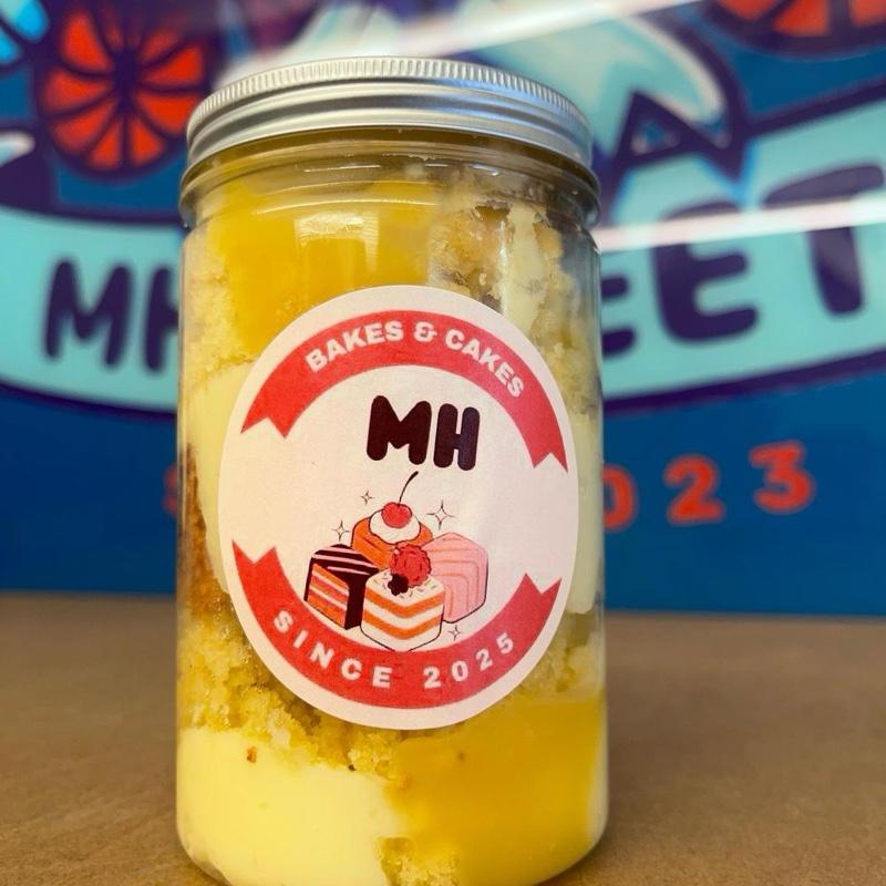 Lemon Drizzle Cake Jar - MH SWEETS
