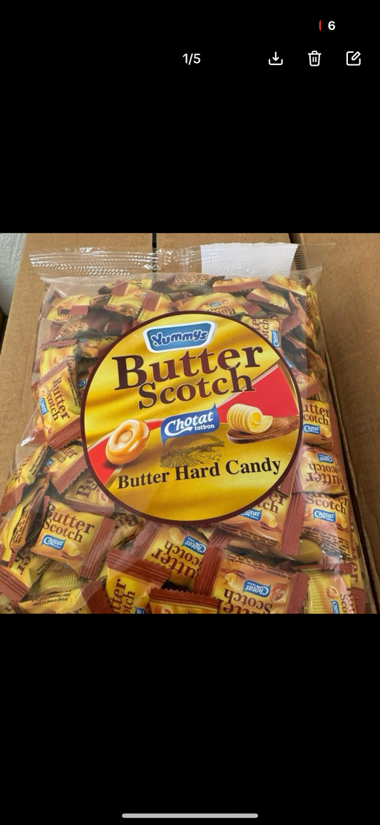 1KG Hard Candies Butterscotch