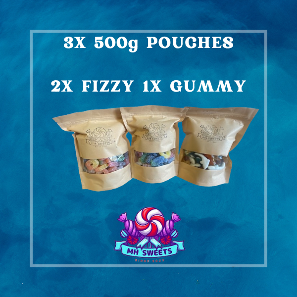 3X 500G Sweet Mix