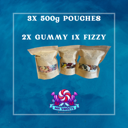3X 500G Sweet Mix