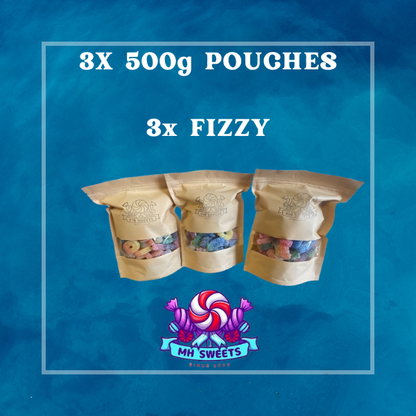 3X 500G Sweet Mix