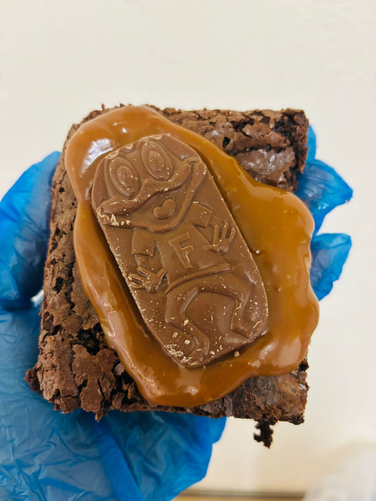 Caramel Freddo Brownie
