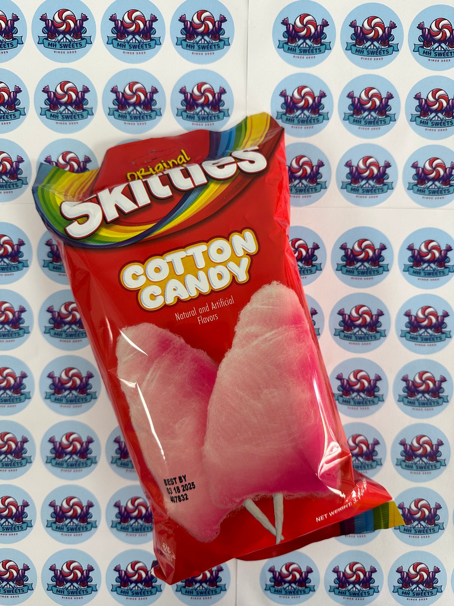 Skittles Cotton Candy