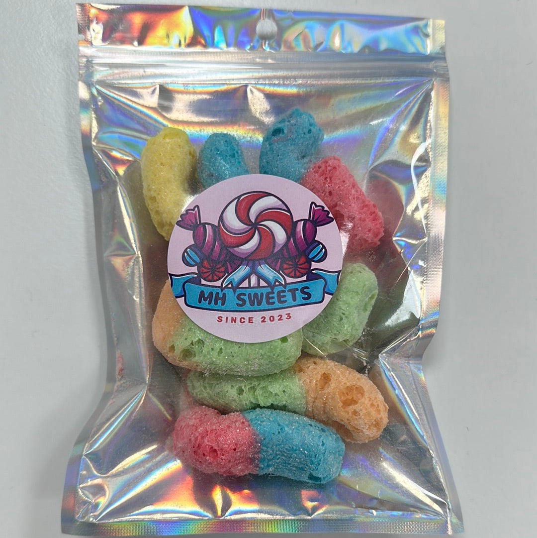 Freeze Dried Neon Worms