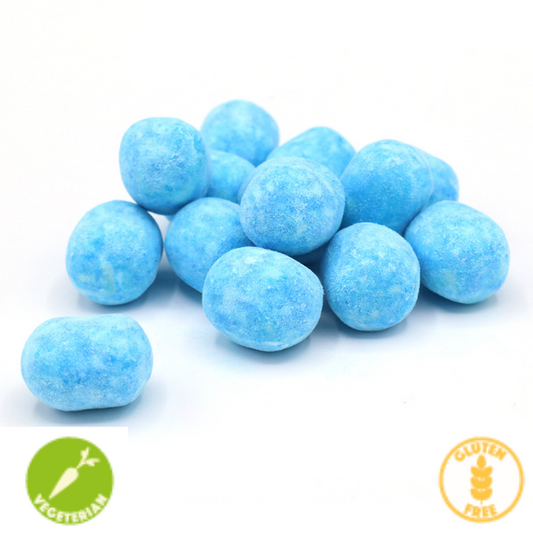 BLUE RASPBERRY BON BONS 100G VEG - DF