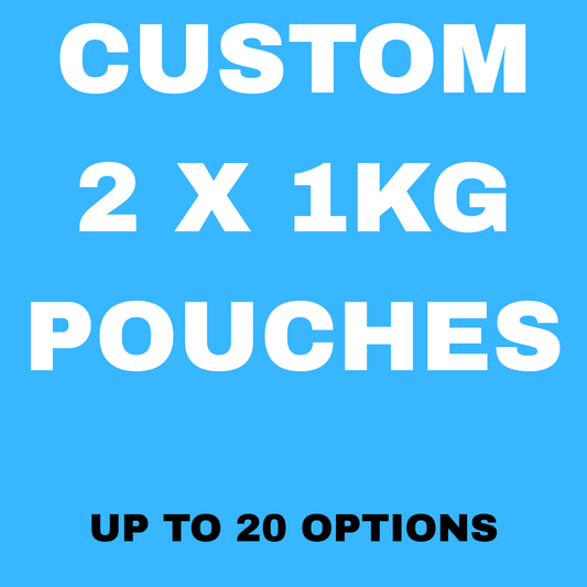 MH SWEETS 2 X 1KG CUSTOM POUCHES