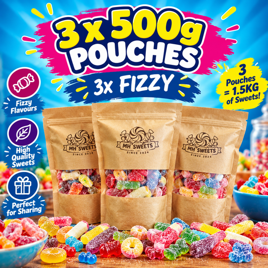 3X 500G Sweet Mix