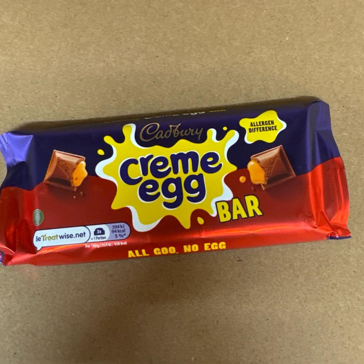 Crème Egg Chocolate Bar 123G