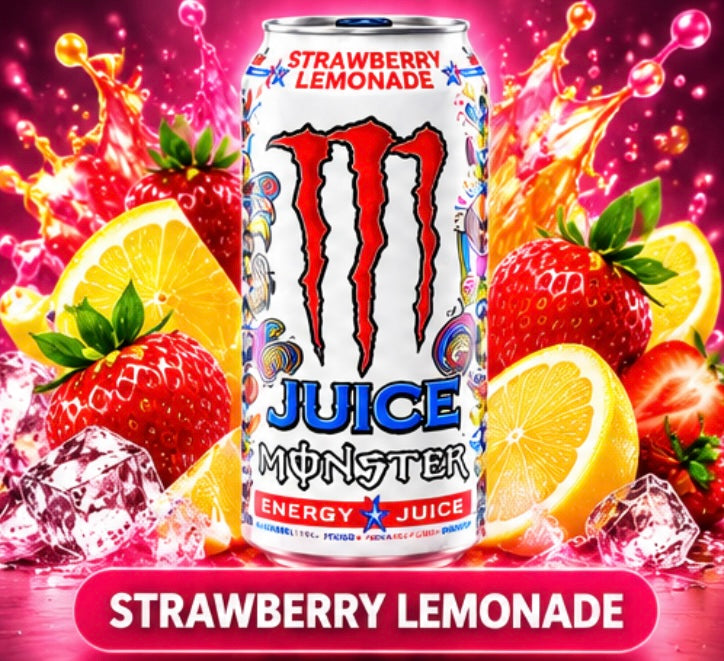Monster Strawberry Lemonade