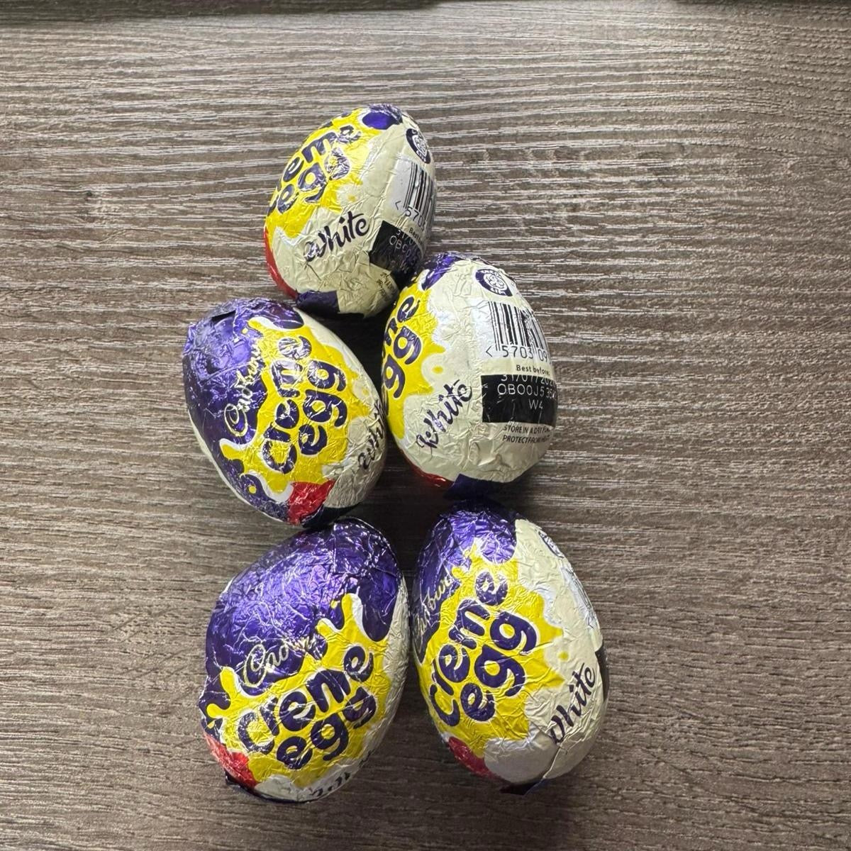 Cadbury Chocolate Creme Eggs Variety Pack - 5 Eggs In A Pack
