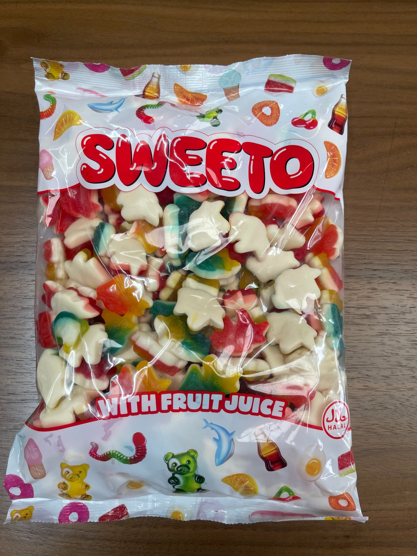 SWEETO 1KG GUMMY TURTLES