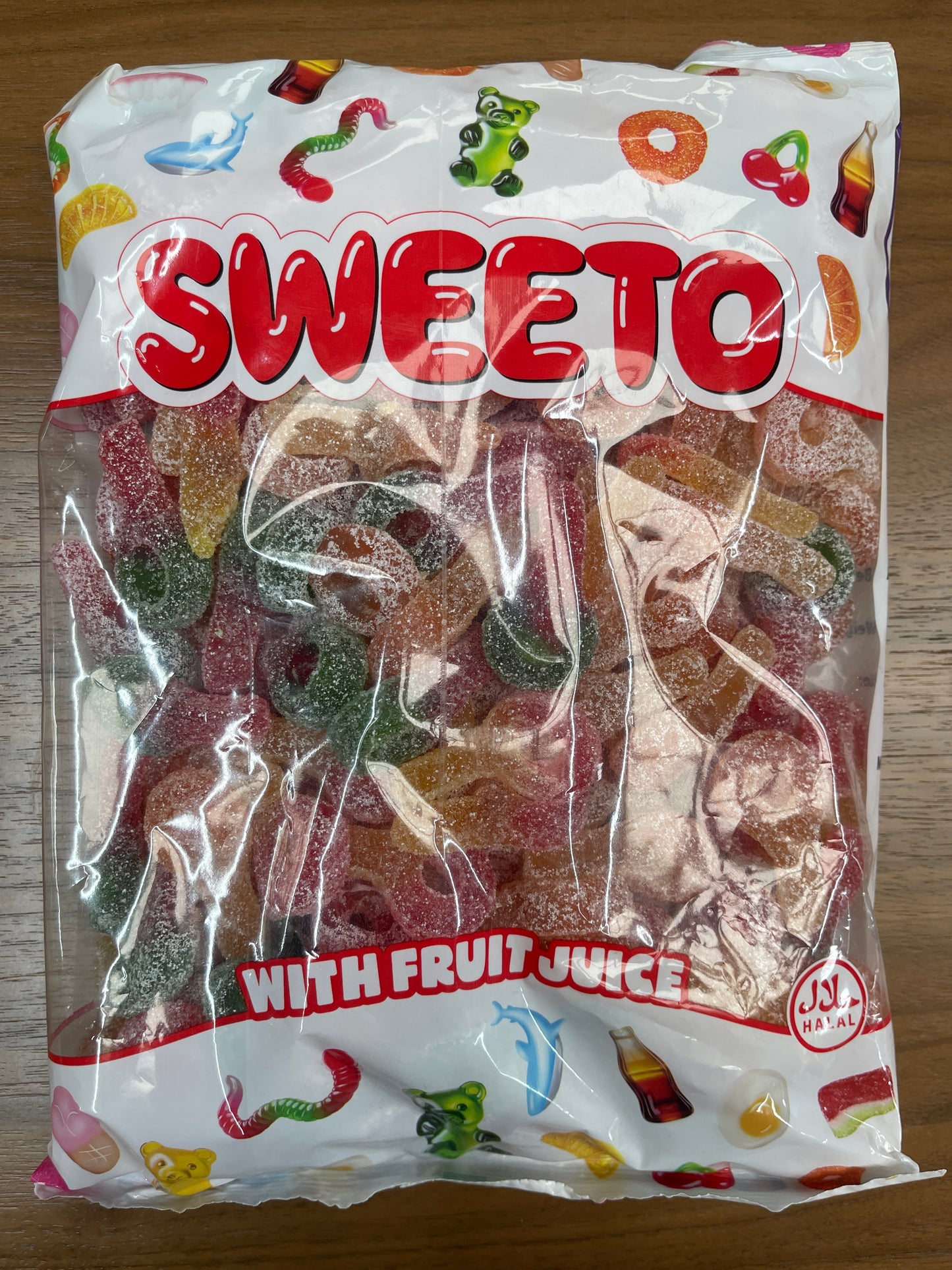 SWEETO 1KG FIZZY DUMMIES