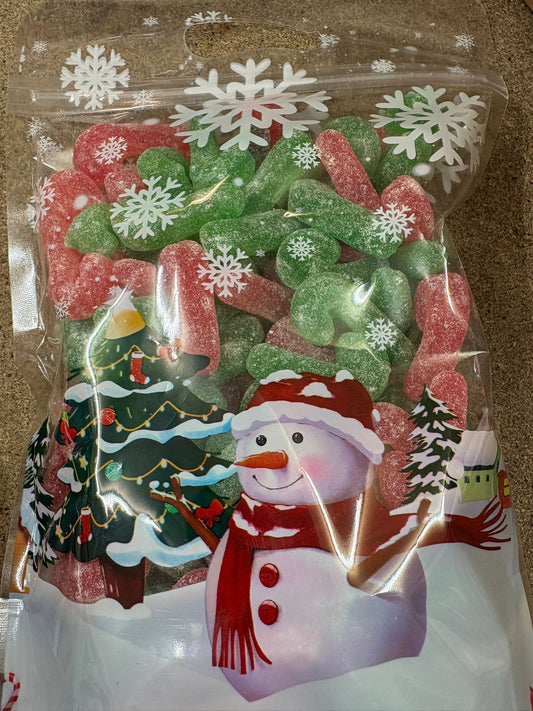 400G CANDY CANES CHRISTMAS SWEET POUCH