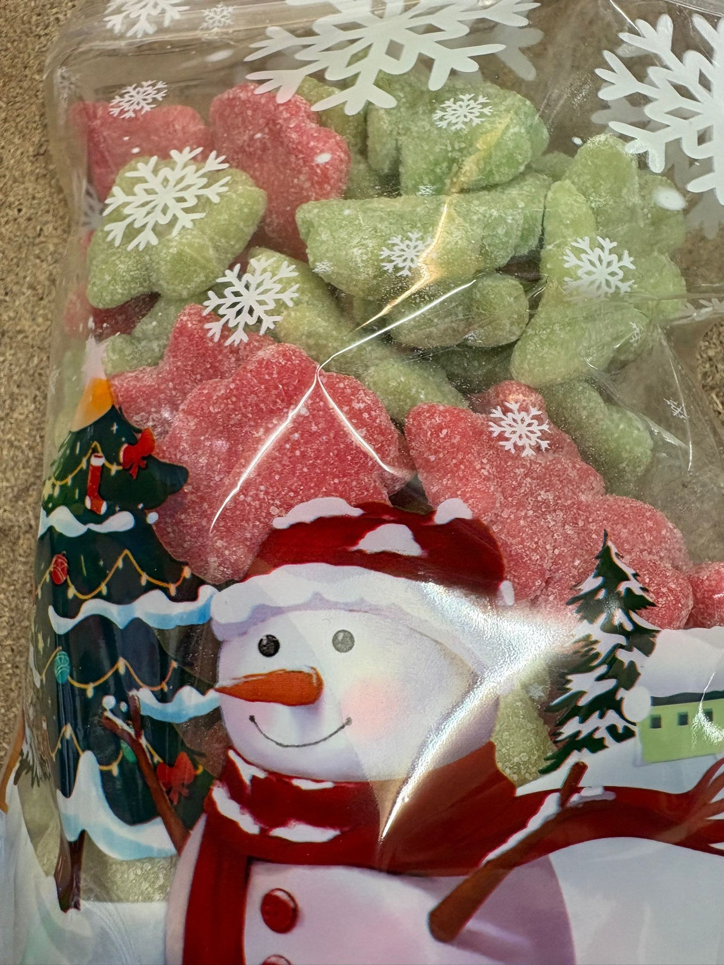 400G CHRISTMAS TREES SWEET POUCH